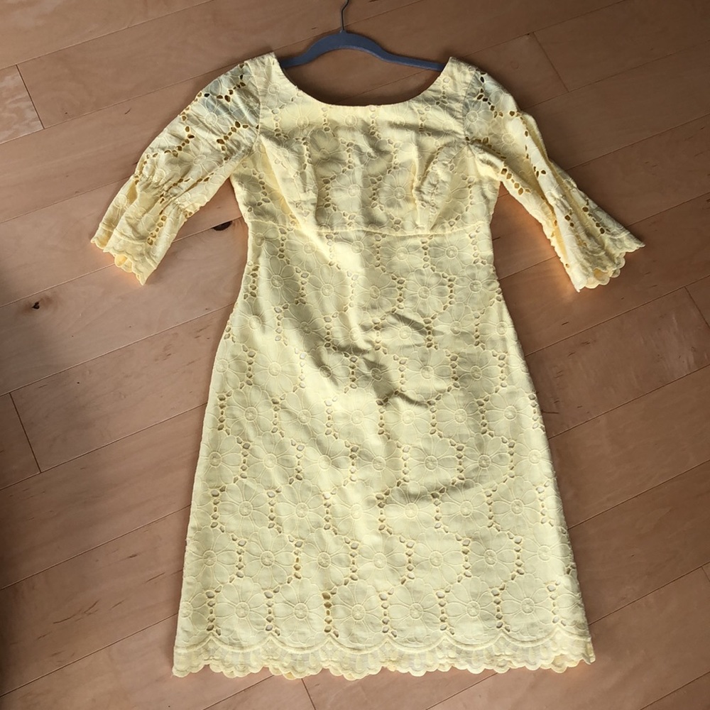 Pale Yellow Lilly Pulitzer Dress